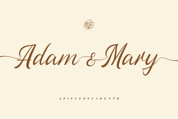 Adam Mary: A Magical Script Font