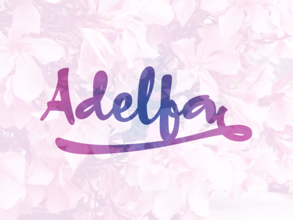 Adelfa: A Magical Script Font