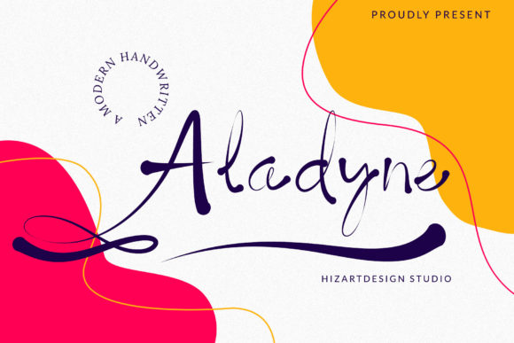 Aladyne: A Delicate Handwritten Font