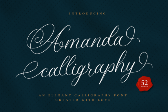 Amanda Calligraphy: A Font That Speaks Volumes