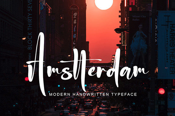 Amstterdam: A Luxurious Script Font