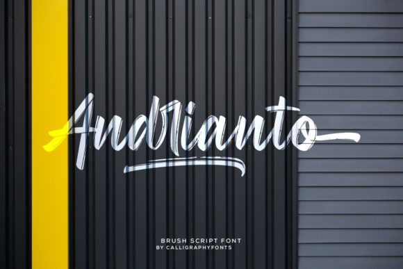 Andrianto: A Cool Handwritten Font for Business