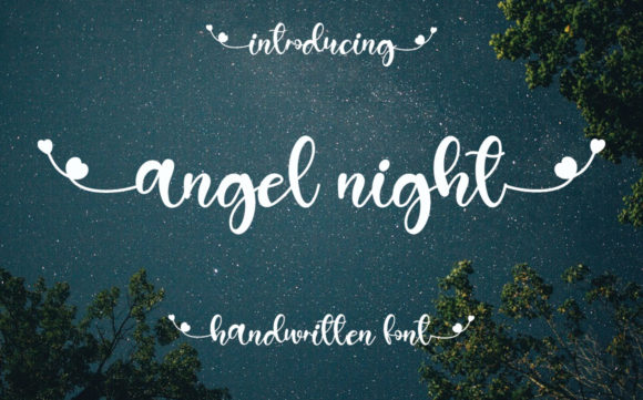 Angel Night Font Review