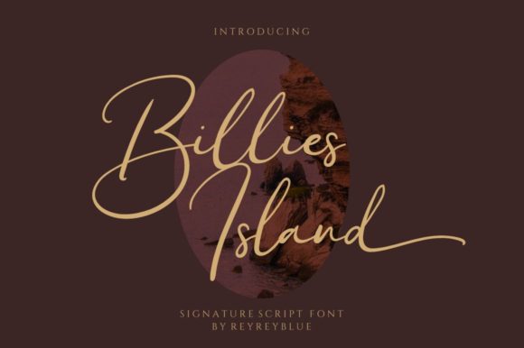 Billies Island: A Luxurious Script Font