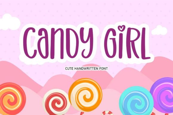 Candy Girl Font for Creative Design