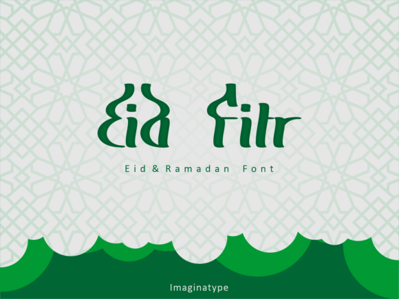Eid Fitr Font: Elegant Script for Editorial Design