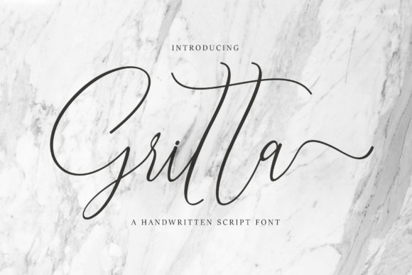 Gritta: A Font for Romantic Campaigns