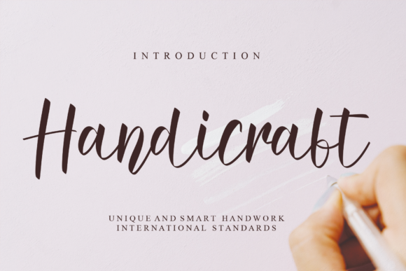 Handicraft: A Font That Elevates Your Brand