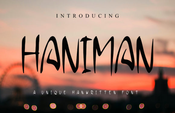 Haniman: A Font for Creative Business