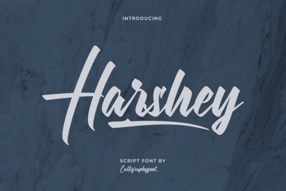 Harshey: A Timeless Handwritten Font