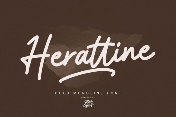 Herattine: A Romantic Font for Creative Makers