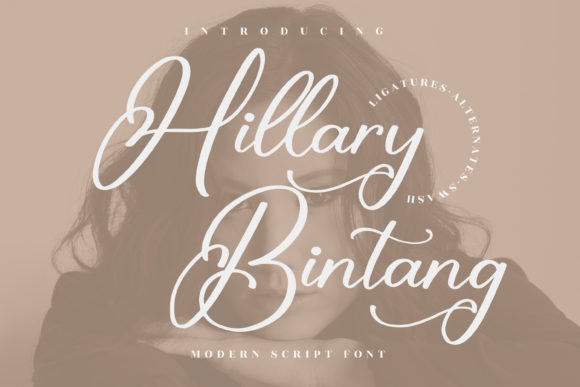 Hillary Bintang: A Luxurious Script Font