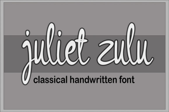 Juliet Zulu: A Magical Script Font