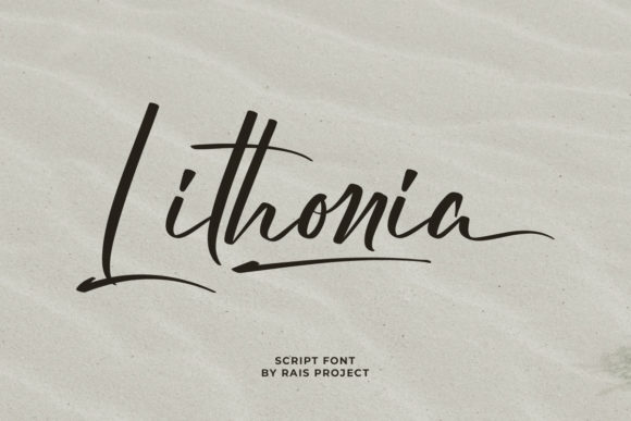 Lithonia Calligraphy: A Luxurious Script Font