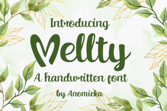 Mellty: A Charming Handwritten Font