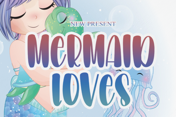 Mermaid Loves: A Trendy Font for Creative Campaigns
