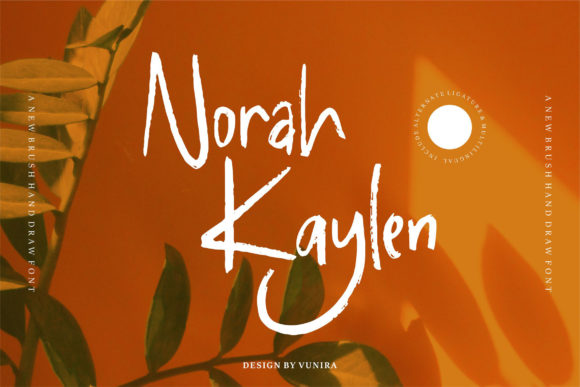 Norah Kaylen: A Magical Script Font