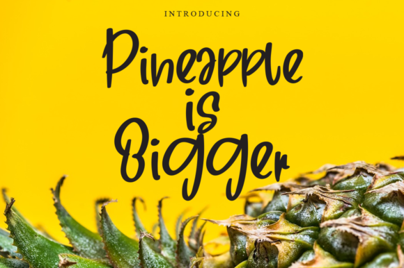 Pineapple in Bigger Font Review