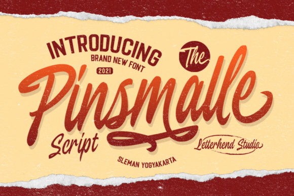 Pinsmalle: A Magical Script Font