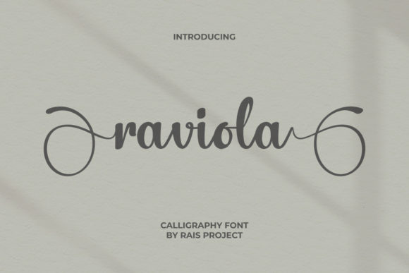 Raviola Font: Bold & Beautiful