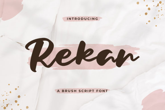 Rekan: A Magical Script Font for Your Business