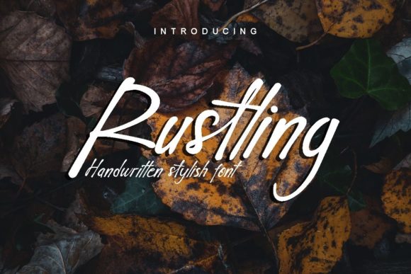 Rustling: A Flowing Script Font