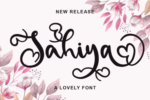 Sahiya: A Romantic Script Font