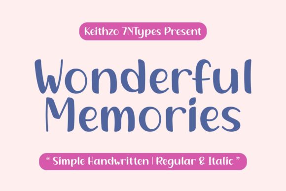 Wonderful Memories Font Review